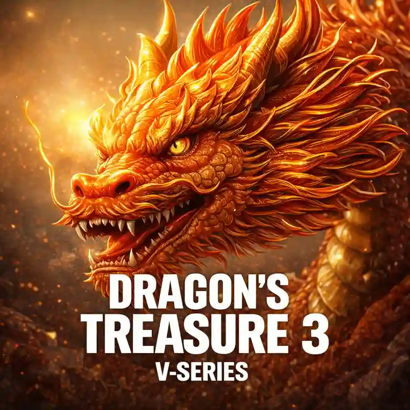 Dragon's Treasure 3 Slot Game Banner